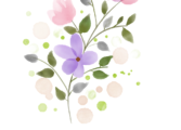 blåa blommor